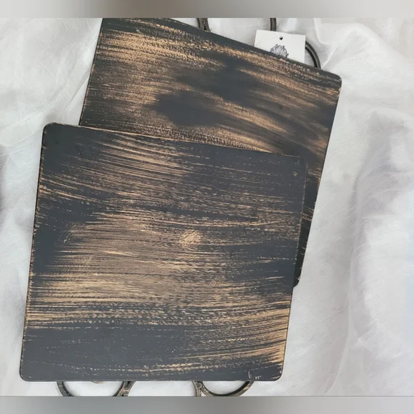 NUEN WELTEN VINTAGE Elegant Black Metal Bookends 1 PAIR - Picture 2 of 6